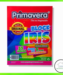 Block Iris Carta Primavera 35 hojas