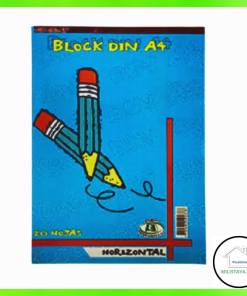Block Din A4 Horizontal * 20 Hojas