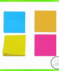 Pack 4 Tacos De Notas Adhesivas X 100 Hojas C/U