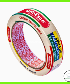 Cinta de enmascarar 24 mm x 30 mts Offi-Esco