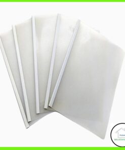 Carpeta plástica con bisel carta transparente